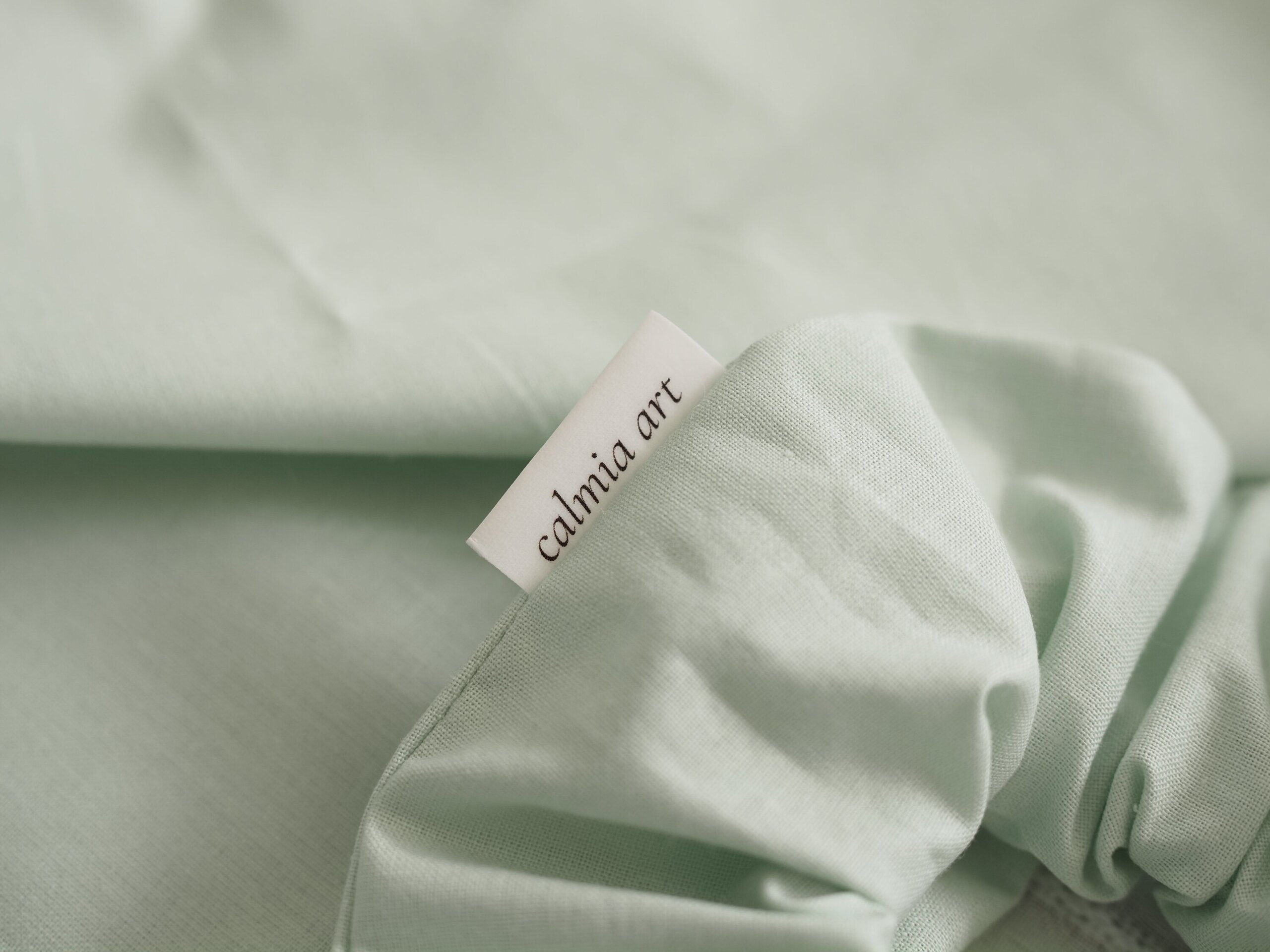 Scrunchie coletero verde menta - 3