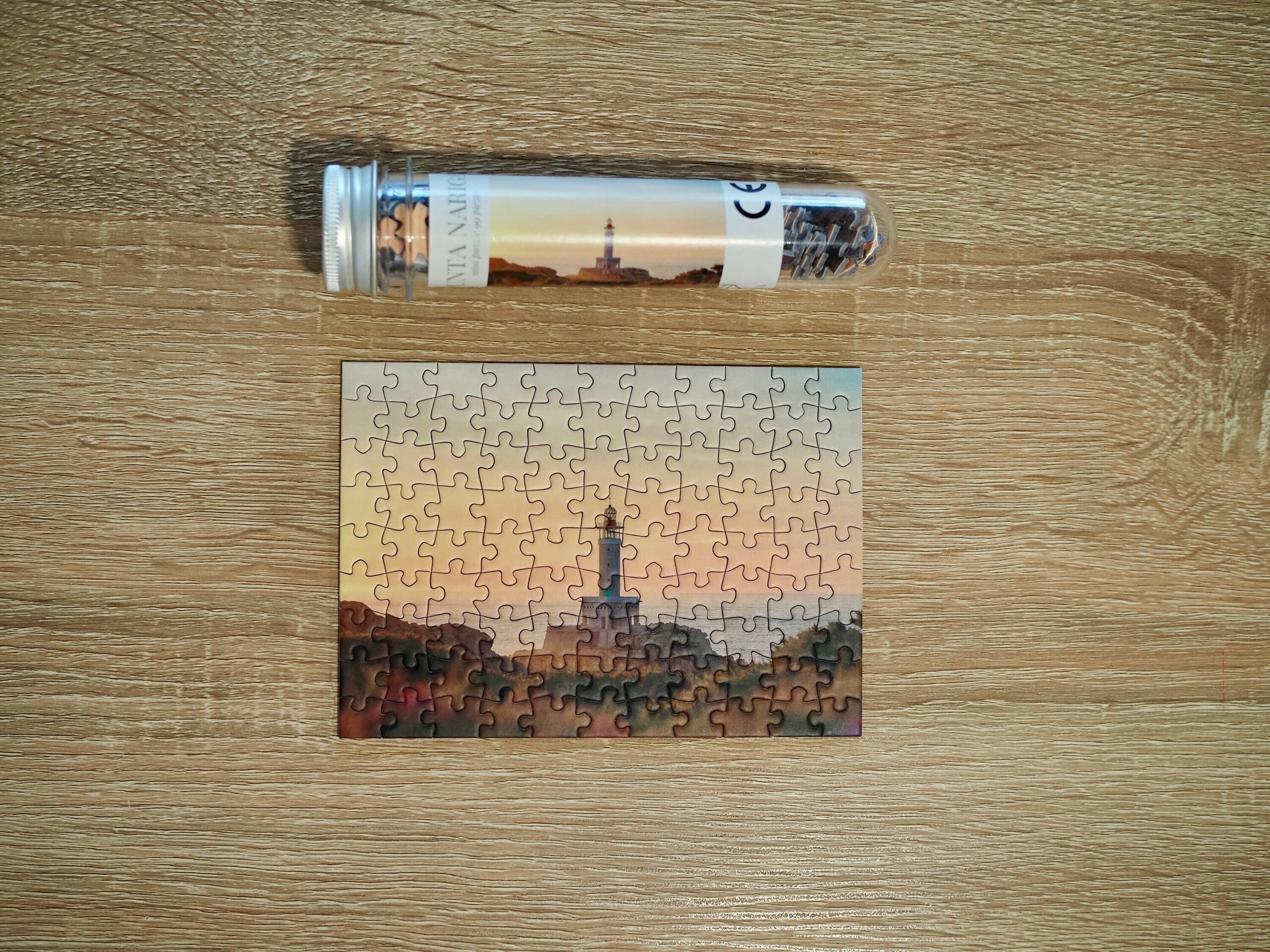 Puzzle mini Faro de Punta Nariga en Galicia - 5